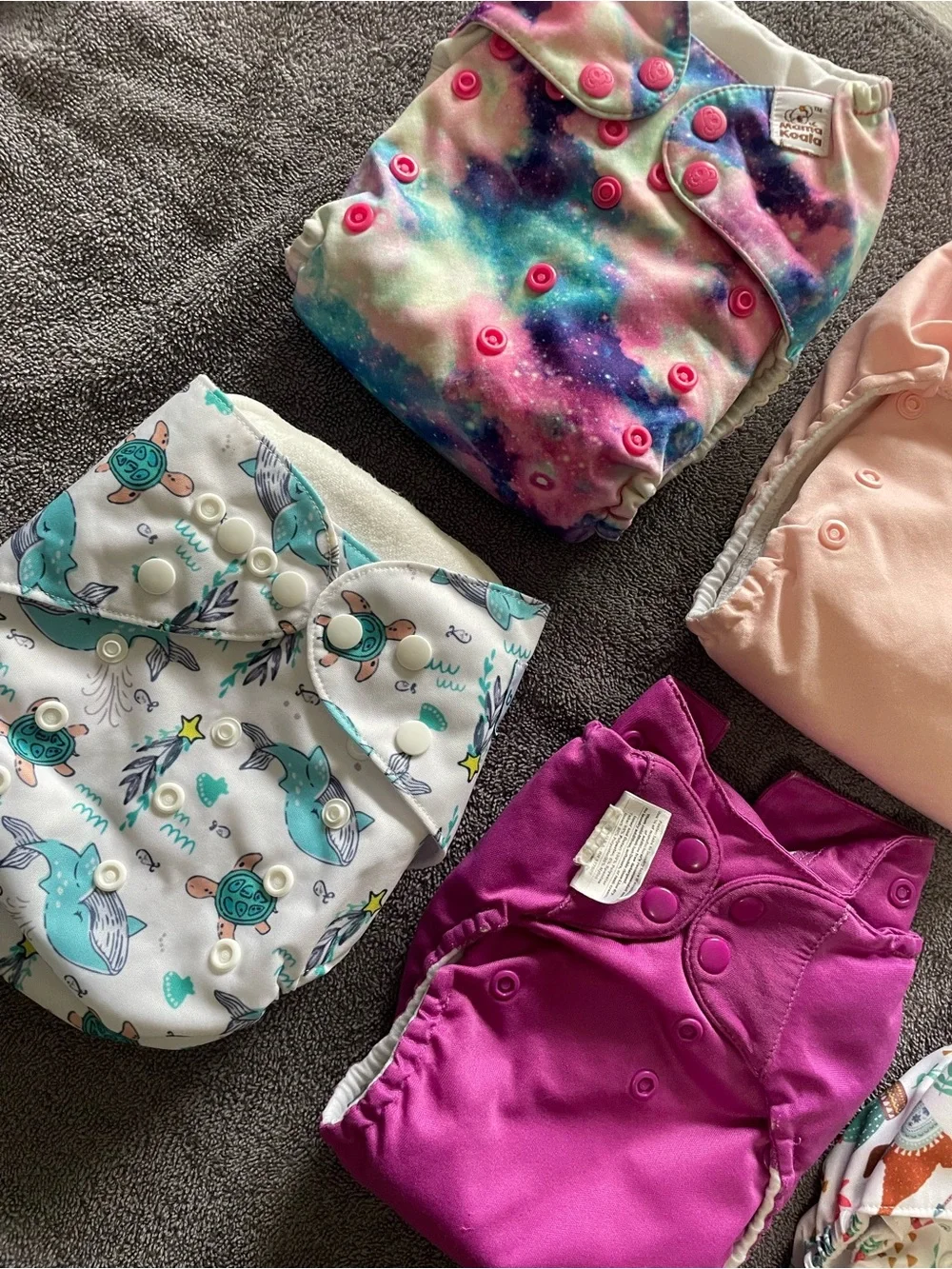 Cloth Diaper Cover Pack – Pink & Magenta Kids Accessories lot #2